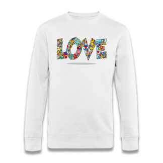 FELPA GIROCOLLO - LOVE