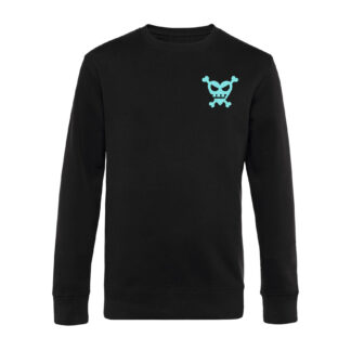 FELPA GIROCOLLO - TESCHIO CUORE