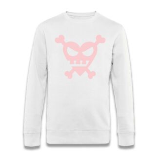 FELPA GIROCOLLO - TESCHIO CUORE BIG